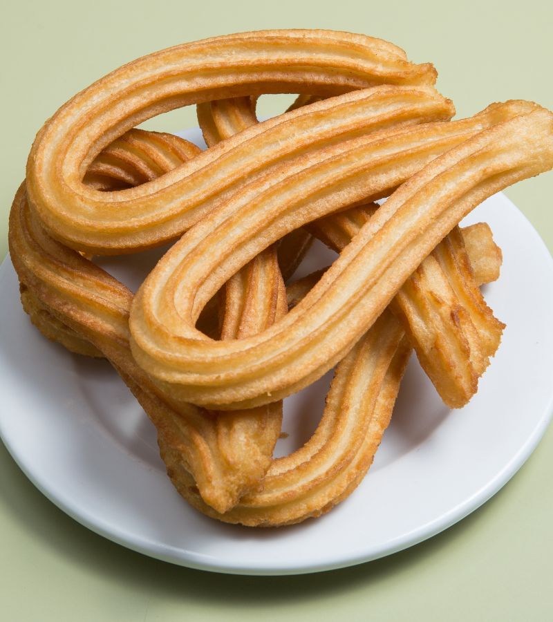 Platos con churros