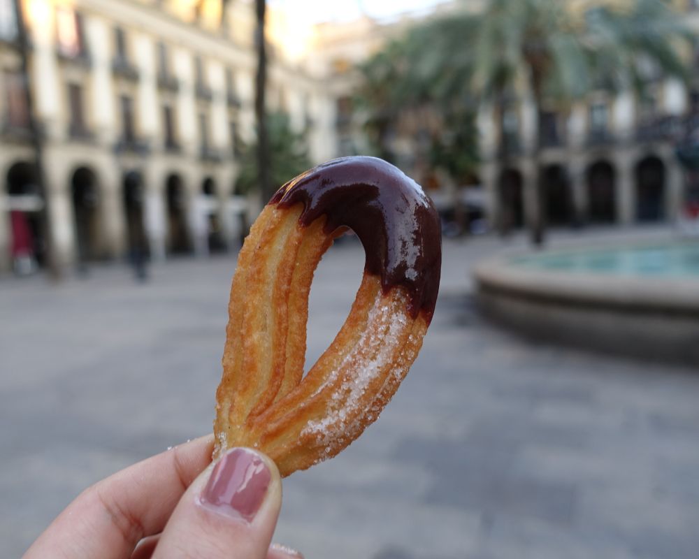 Churros en la calle